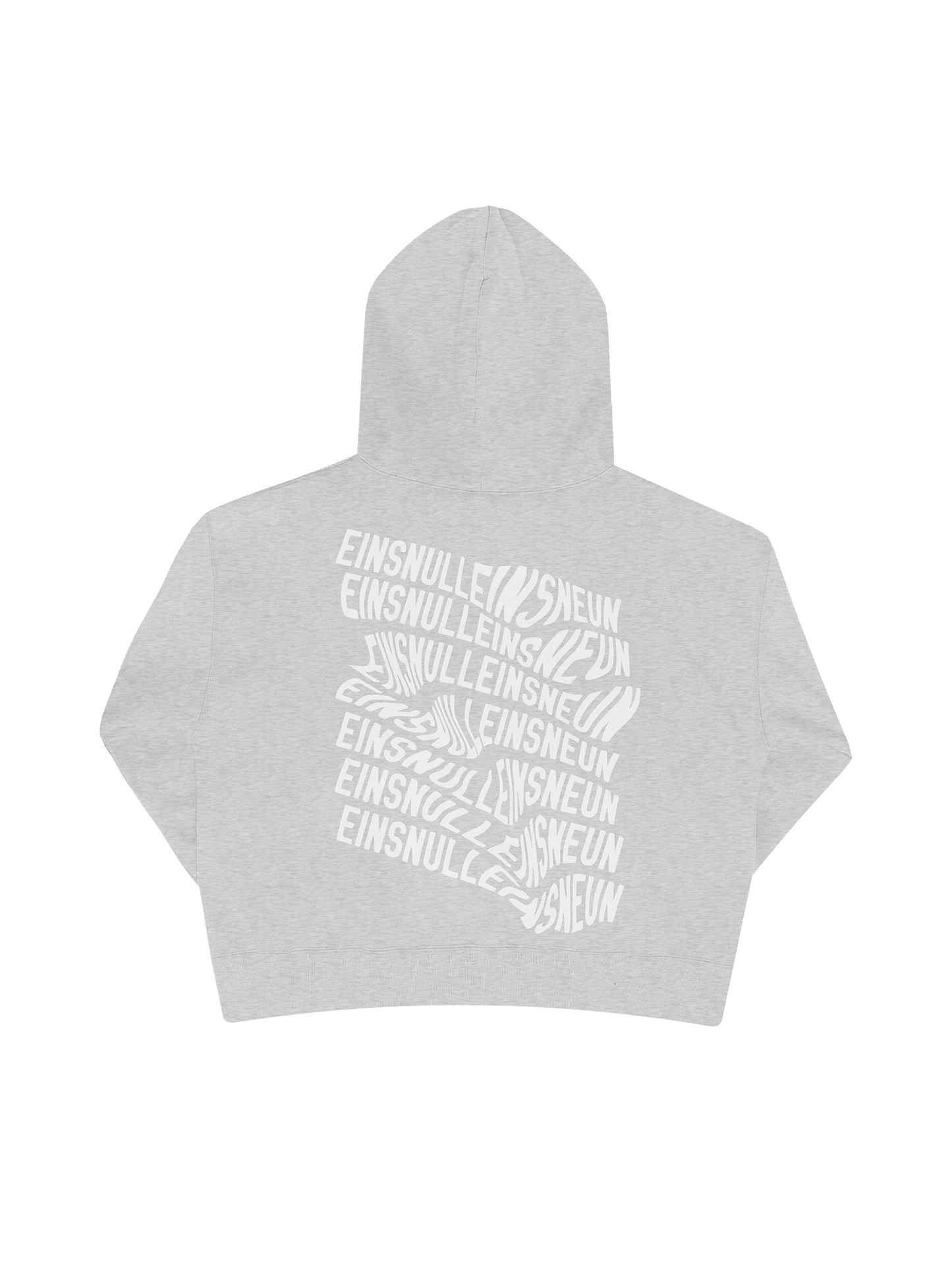 1019 Zip-Hoodie - Grau