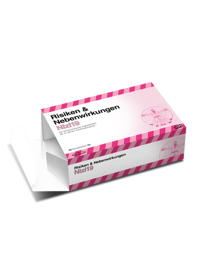 Nizi19 - Risiken & Nebenwirkungen - Box