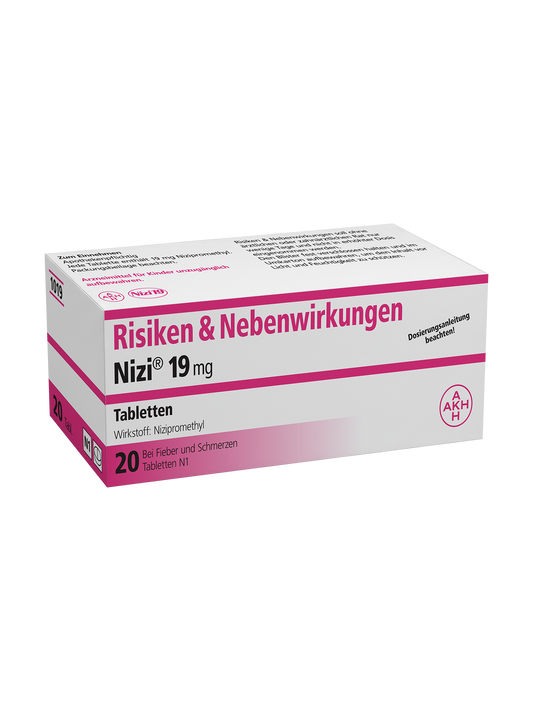 Nizi19 - Risiken & Nebenwirkungen - Box