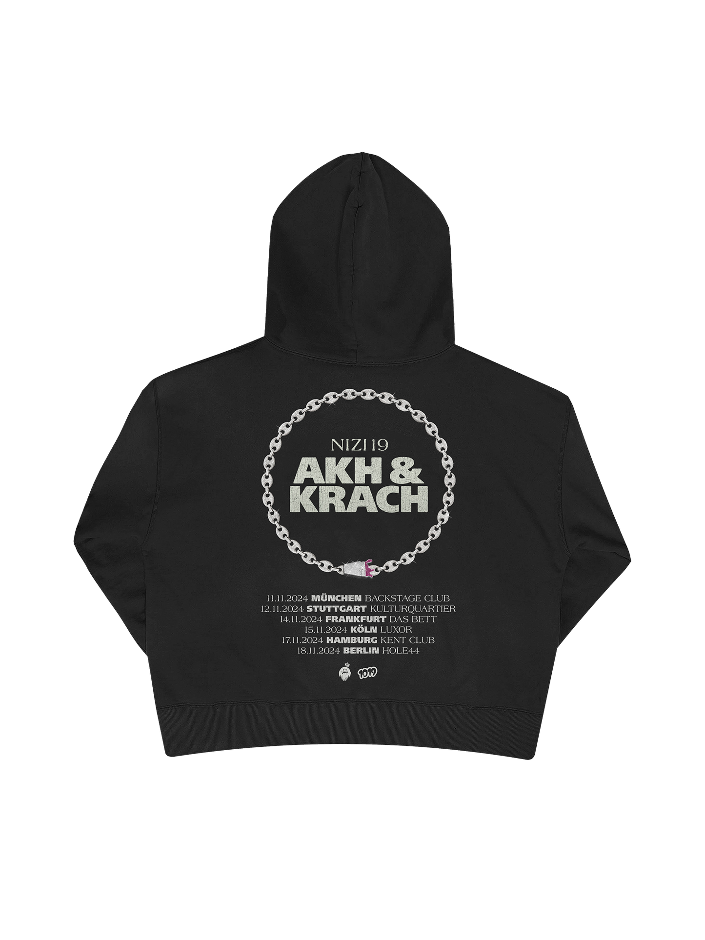 Akh & Krach Tour Hoodie - Schwarz