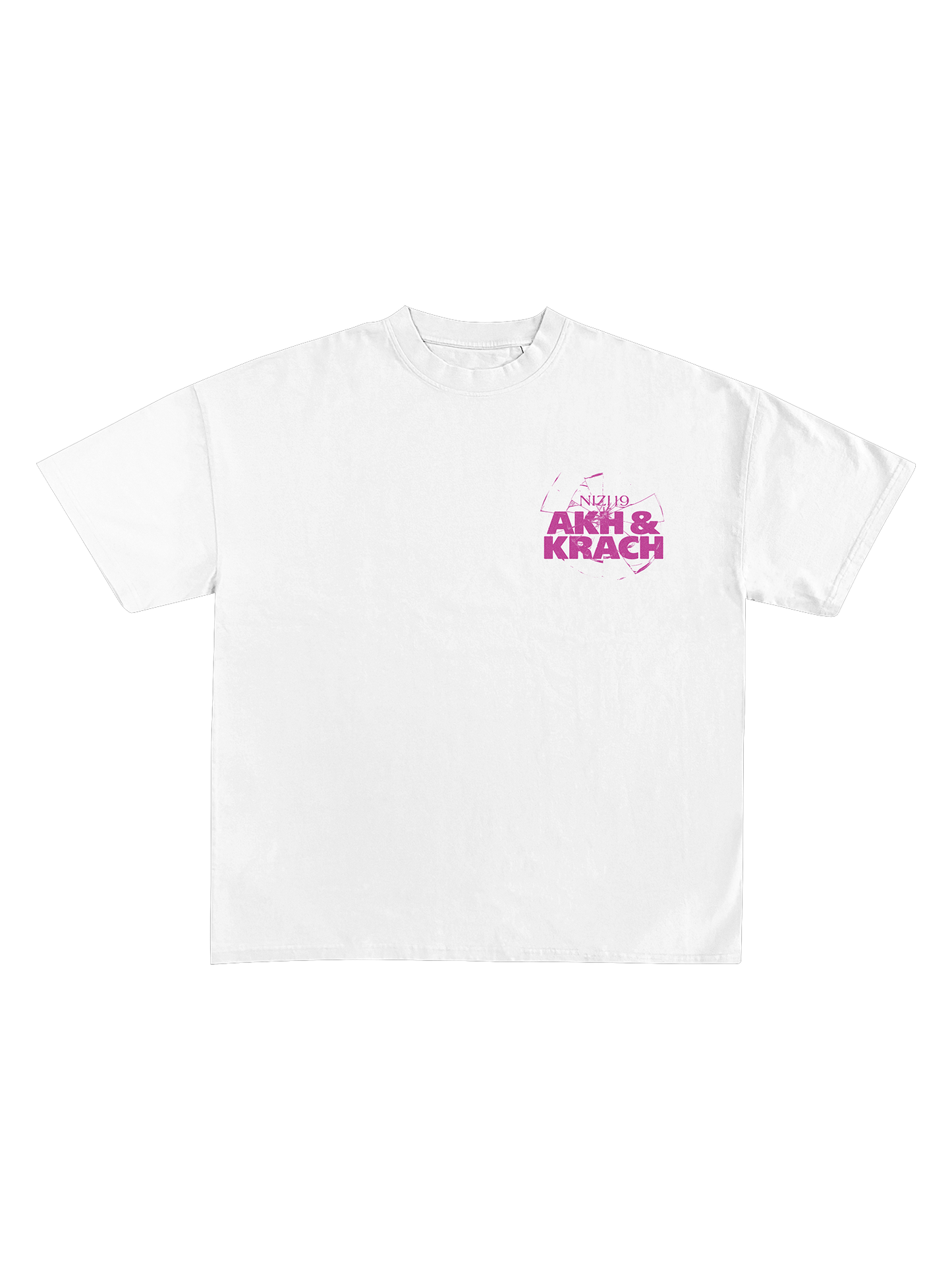 Akh & Krach Tour Shirt - Weiß